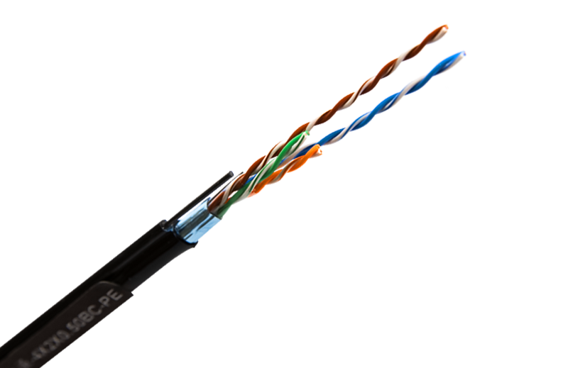 FTP CAT5E室外自承网络线